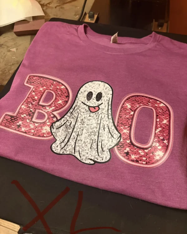 Pink BOO Tee